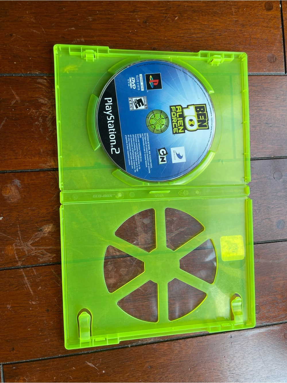 Sony PlayStation 2 Ben 10 Alien Force Game Disc